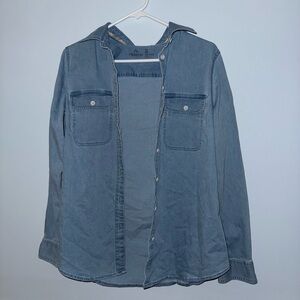 Denim Button Down Shirt